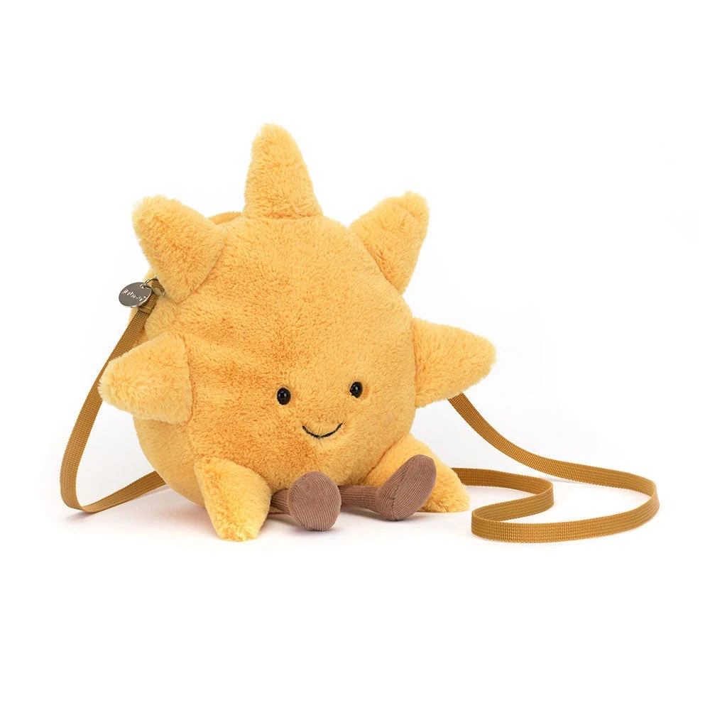 Jellycat чанта за момичета Усмихнато слънце 26 cm