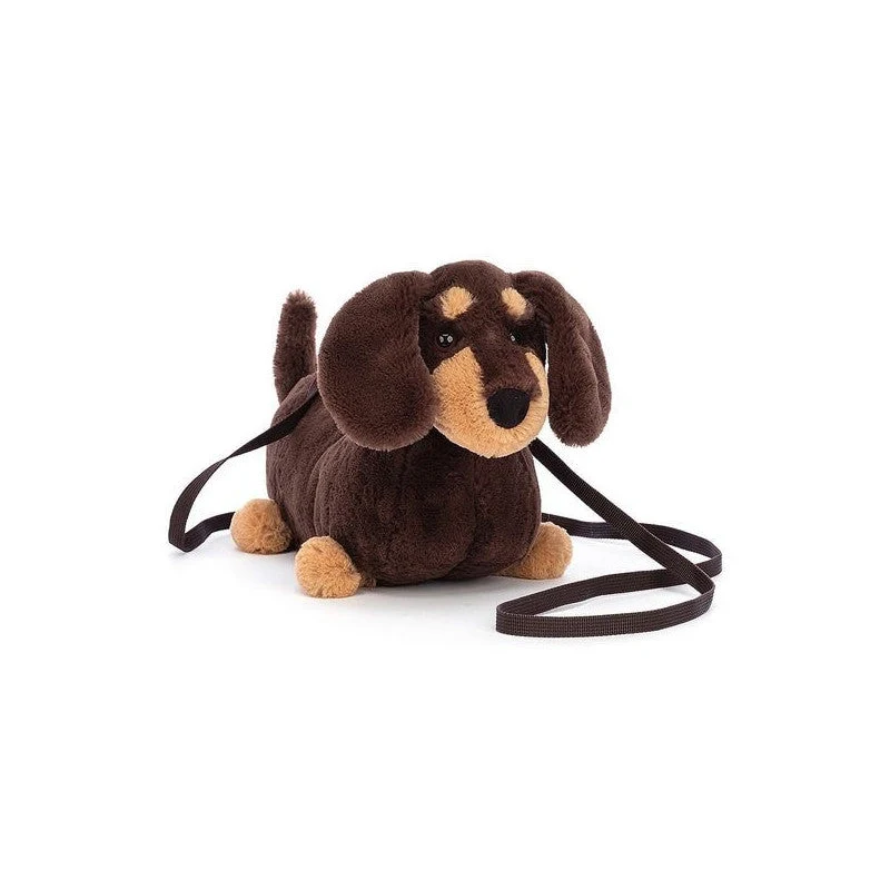 Jellycat Детска чанта за рамо кучето Ото 22 cm