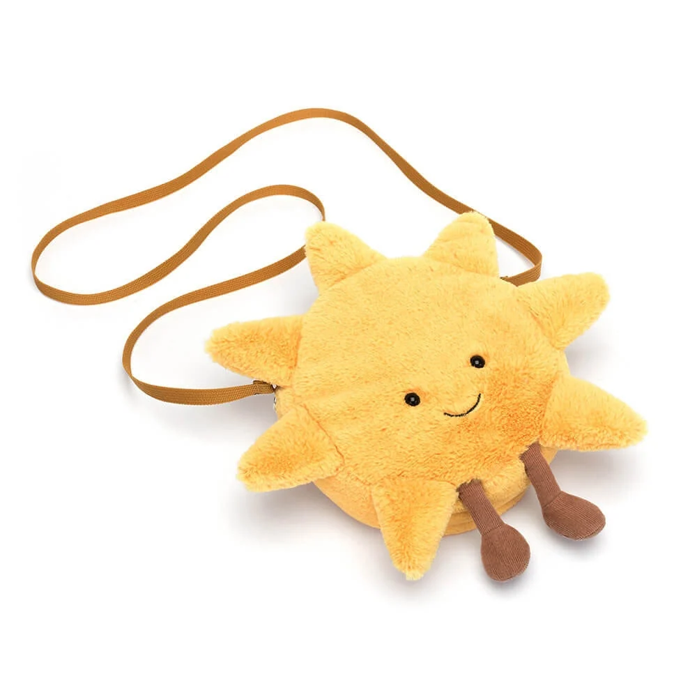 Jellycat чанта за момичета Усмихнато слънце 26 cm