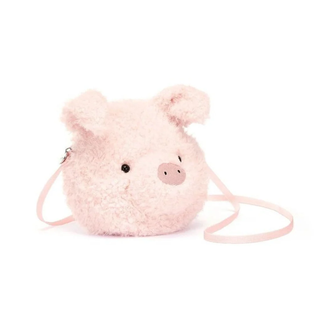 Jellycat бебешка чанта прасенце 19 см
