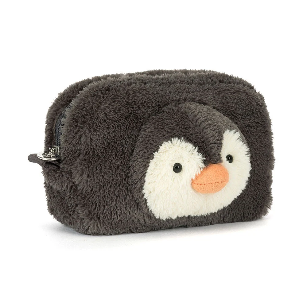 Jellycat Моливник Козметичен пингвин 19 cm