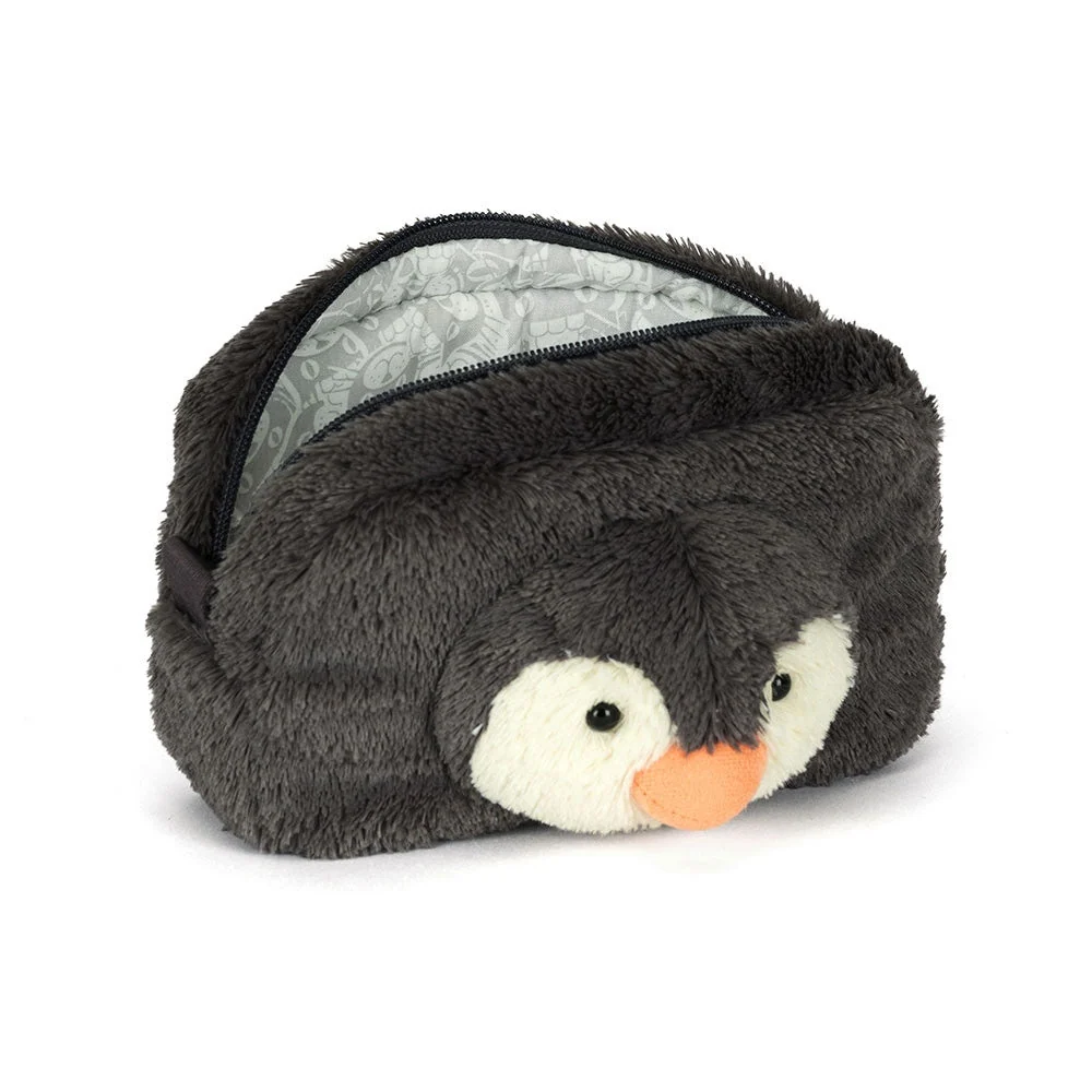 Jellycat Моливник Козметичен пингвин 19 cm