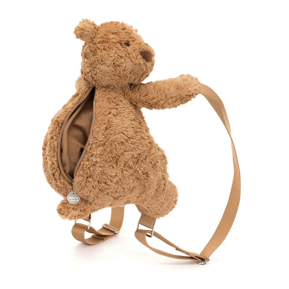 Jellycat бебешка раница Мечо Бартоломей 31 cm