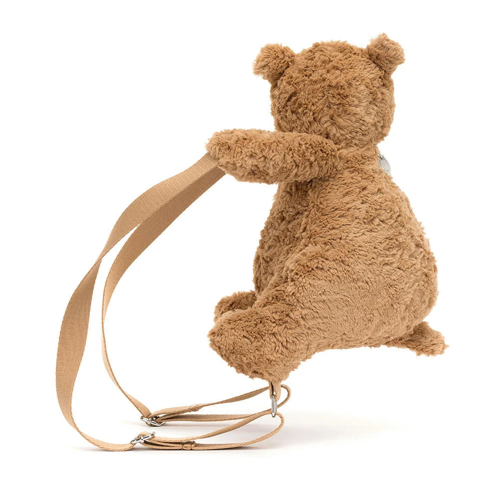 Jellycat бебешка раница Мечо Бартоломей 31 cm