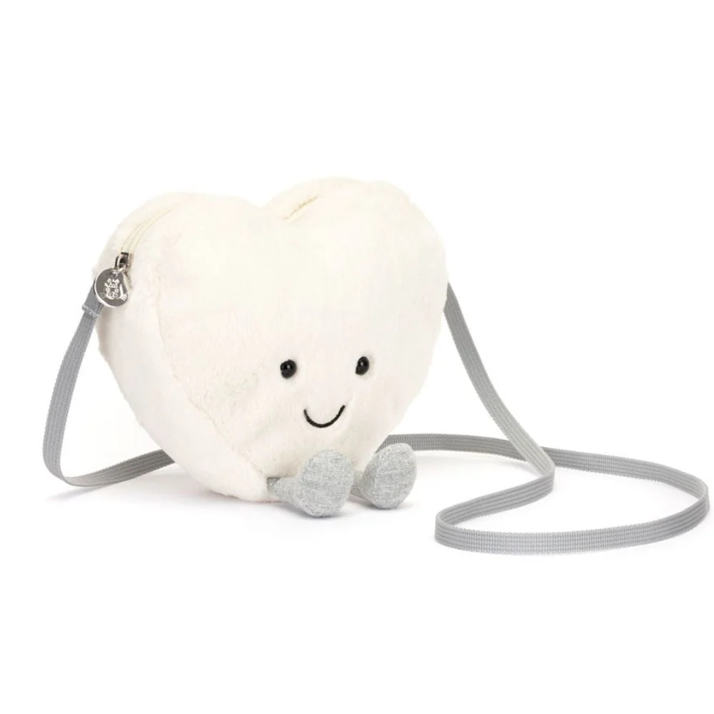 Jellycat Чанта за момиче Cream Heart