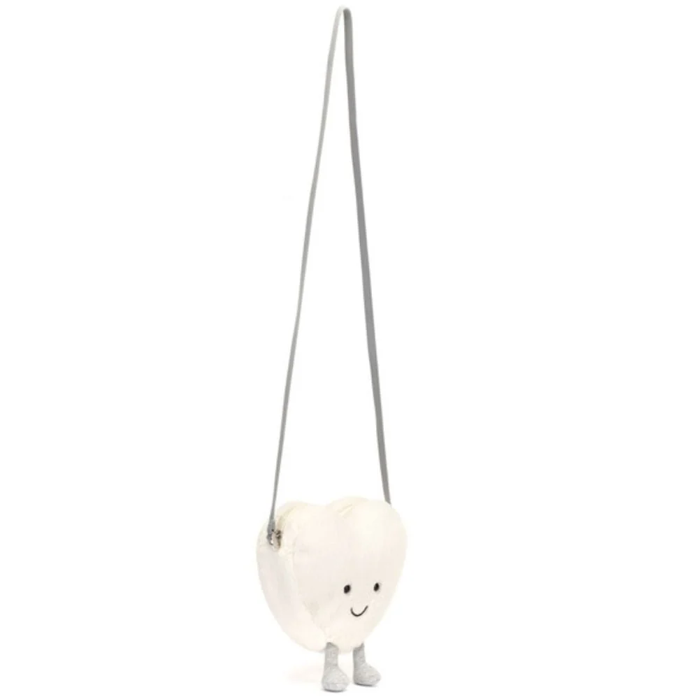 Jellycat Чанта за момиче Cream Heart