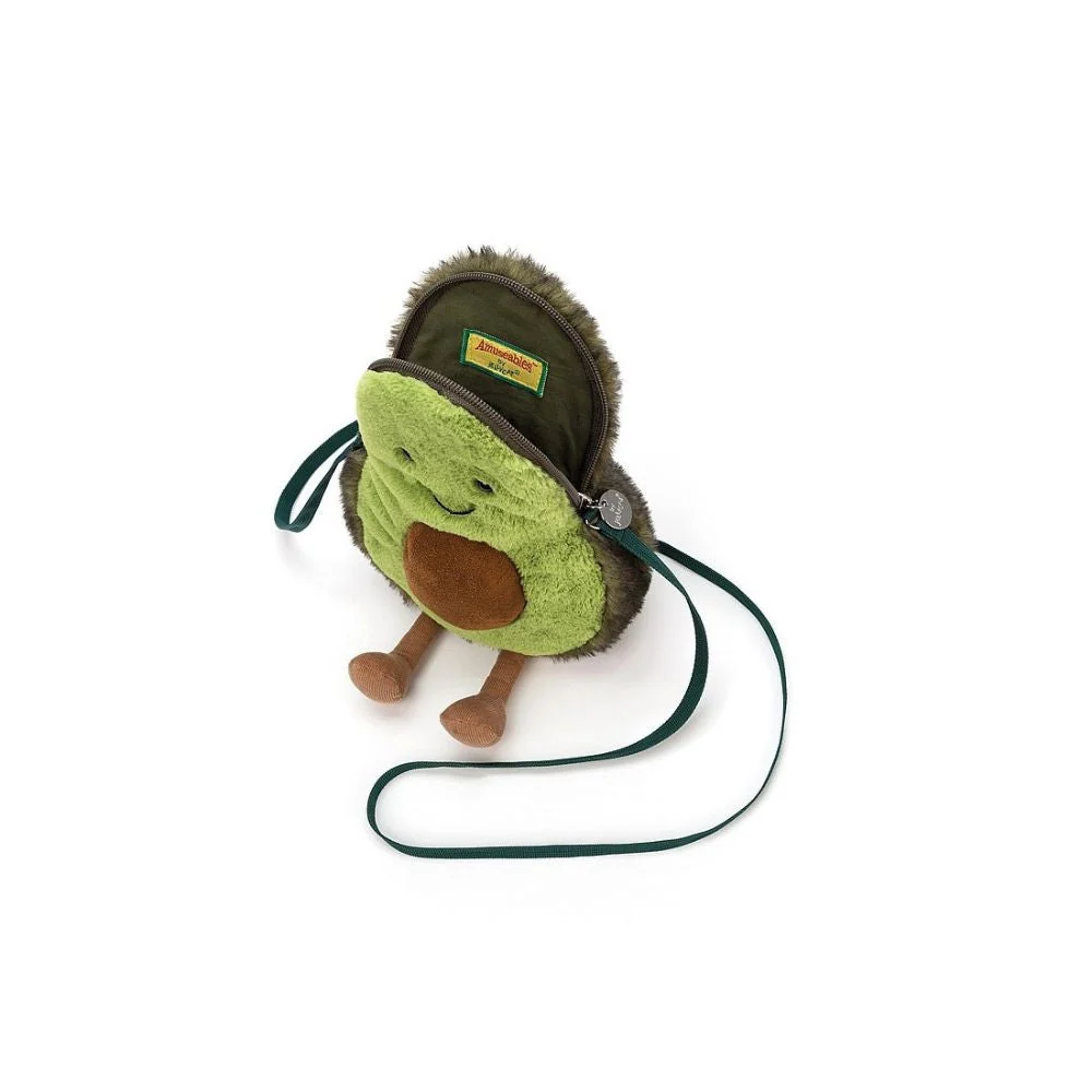 Jellycat чанта за рамо Funny Avocado 28 cm