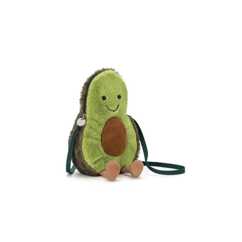 Jellycat чанта за рамо Funny Avocado 28 cm