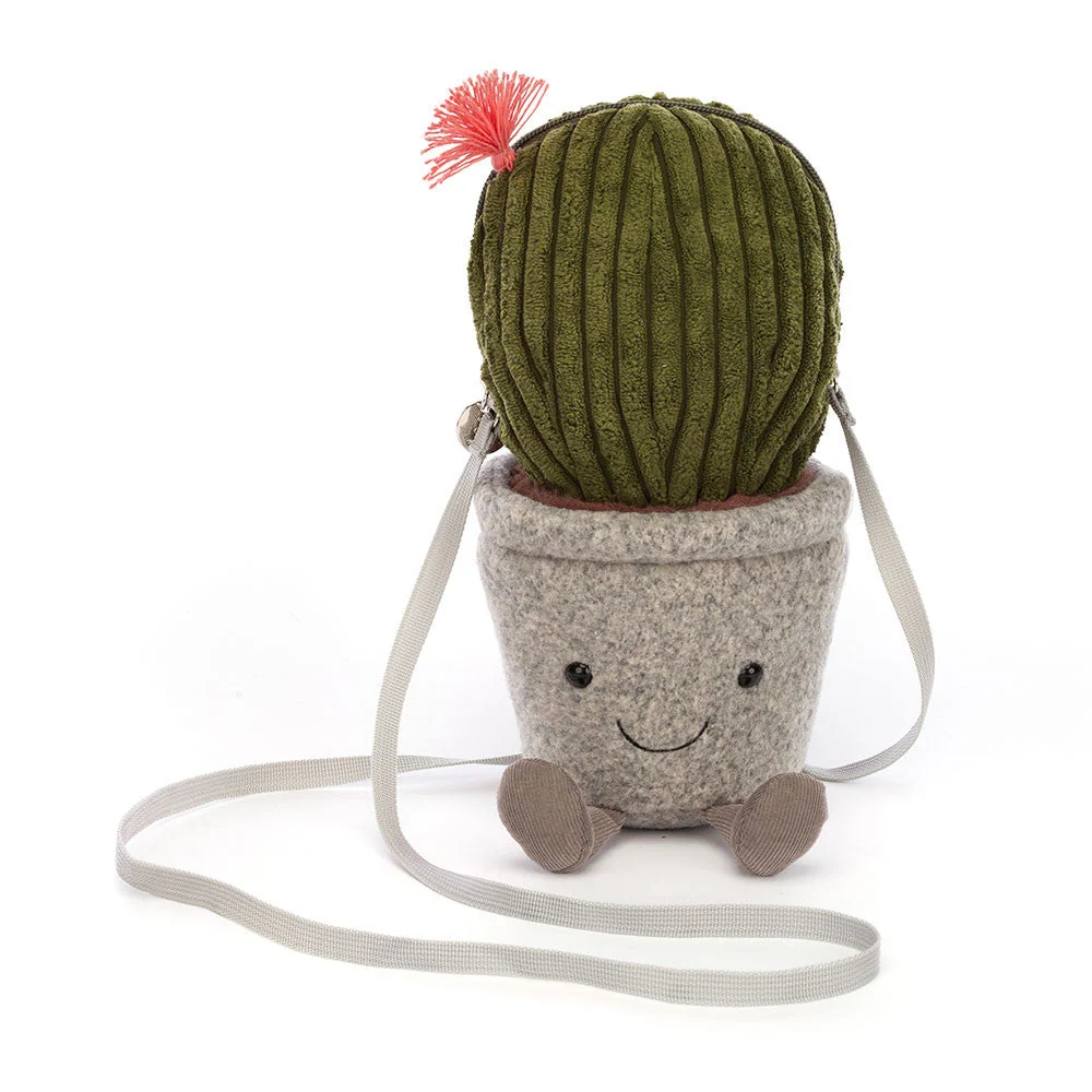 Jellycat Детска чанта за рамо Happy Flowering Cactus 25 cm