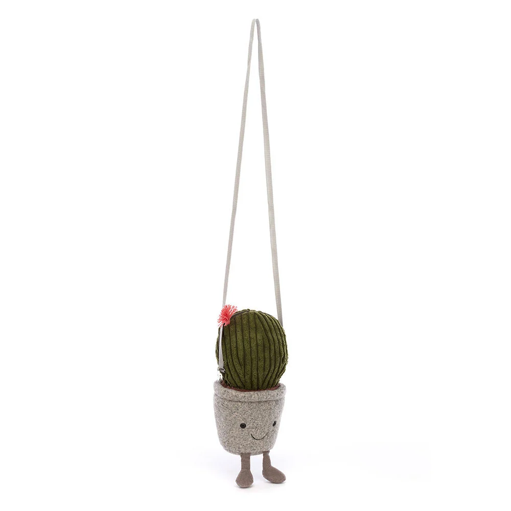 Jellycat Детска чанта за рамо Happy Flowering Cactus 25 cm
