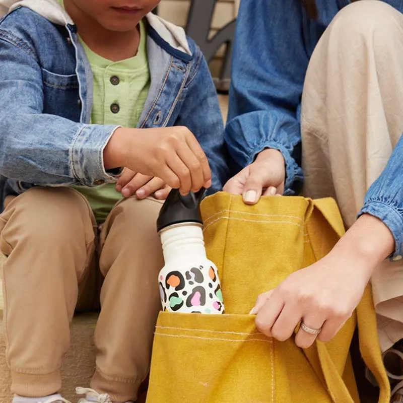 Klean Kanteen Classic бутилка за пиене - Kid SportCap - 355ml - Млечен път