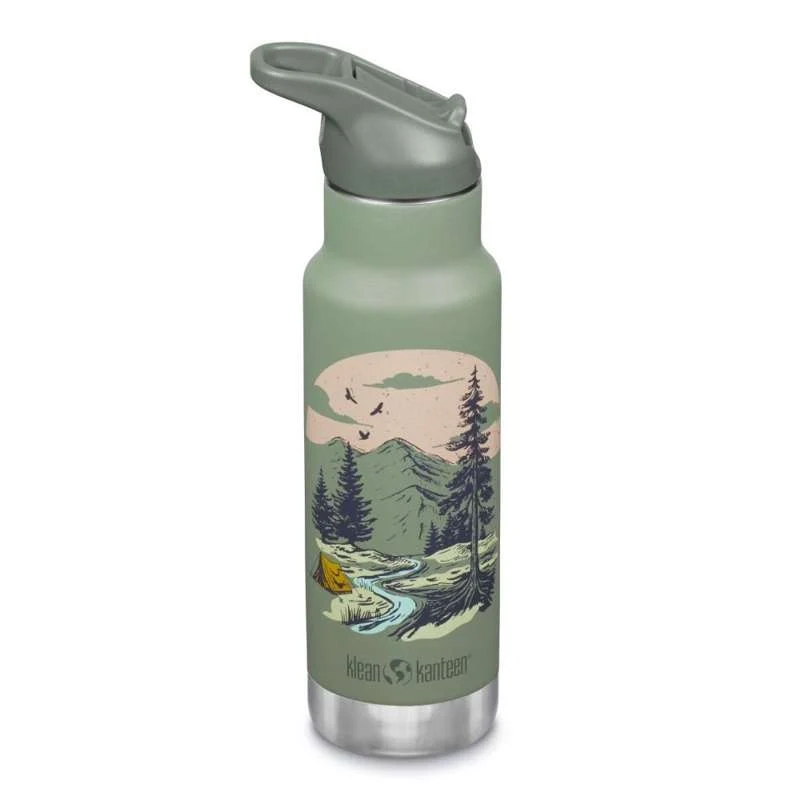 Klean Kanteen Kid Classic Термочаша за напитки - Kid SportCap - 355ml - Планински пейзаж