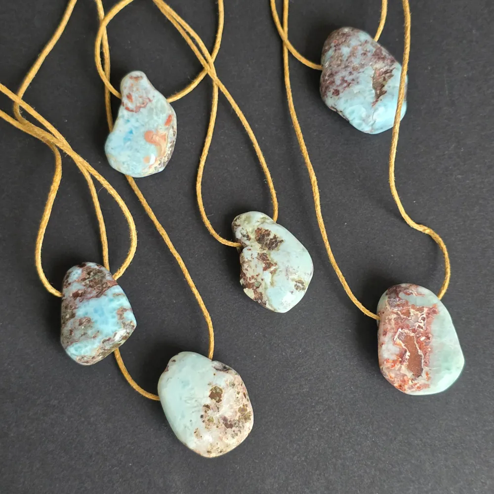 Колие с висулка larimar DROP