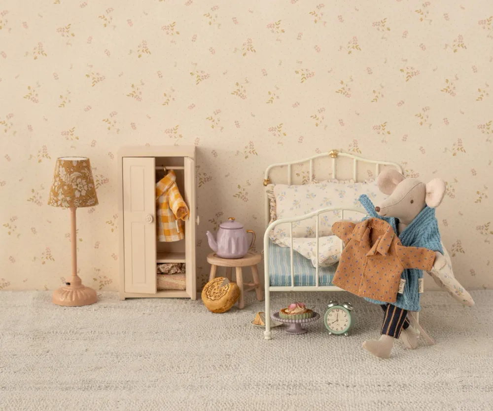 Maileg Риза и раиран панталон, Dad mouse