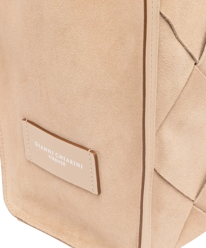 Marcella Bag Big Suede Geometrica Gianni Chiarini