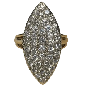 ПРЪСТЕН С ДИАМАНТ MARQUISE
