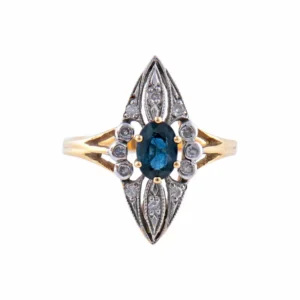 Пръстен с диамант Marquise Sapphire