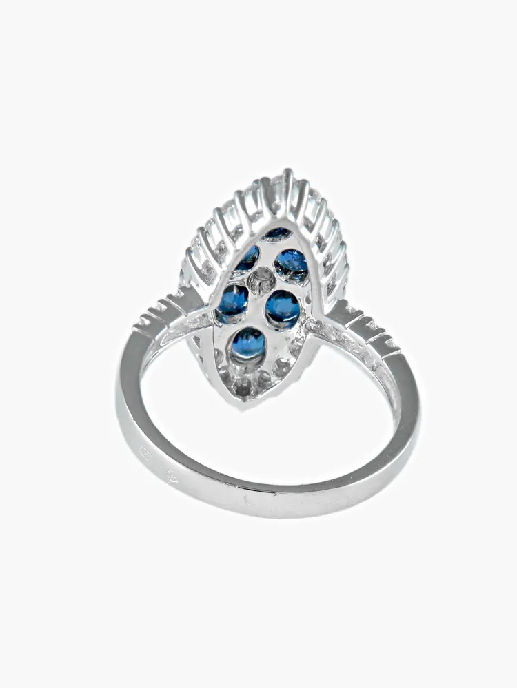 Пръстен с диамант Marquise Sapphire