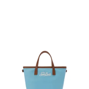 MC2 Saint Barth Blue Nylon City Mini Bag