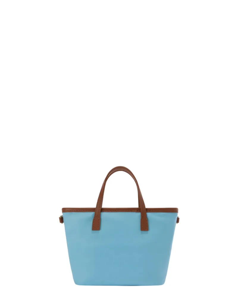 MC2 Saint Barth Blue Nylon City Mini Bag