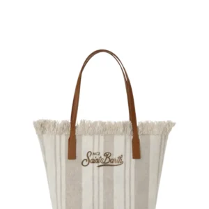 MC2 Saint Barth striped City Medium Shopper Bag
