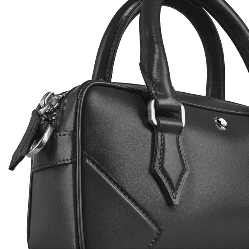 Meisterstück Small Bowling Bag Black Leather