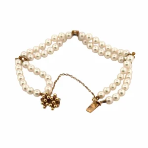 MIKIMOTO - Перлена гривна Akoya
