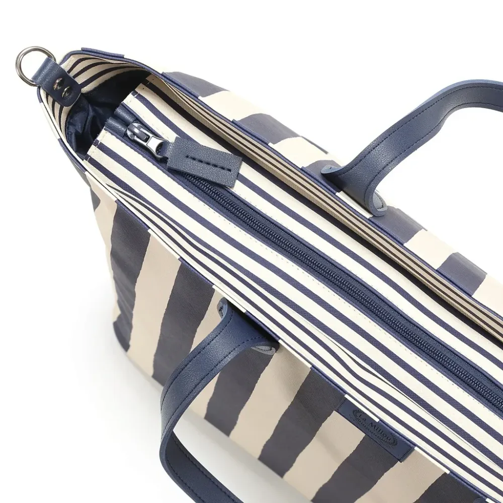 La Millou чанта за новородено Feeria Medium Stripes Navy