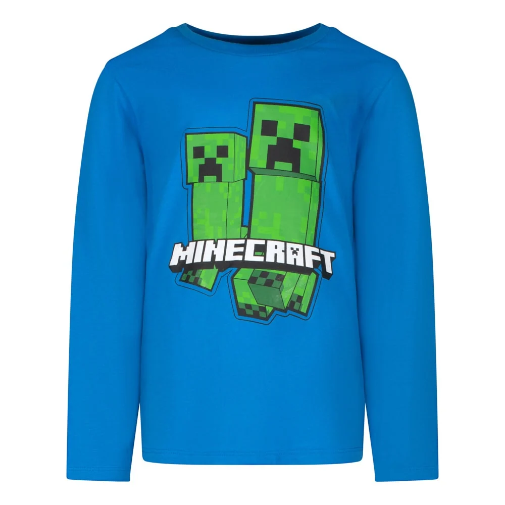 Пижама Minecraft Creepers Blue, размер 116