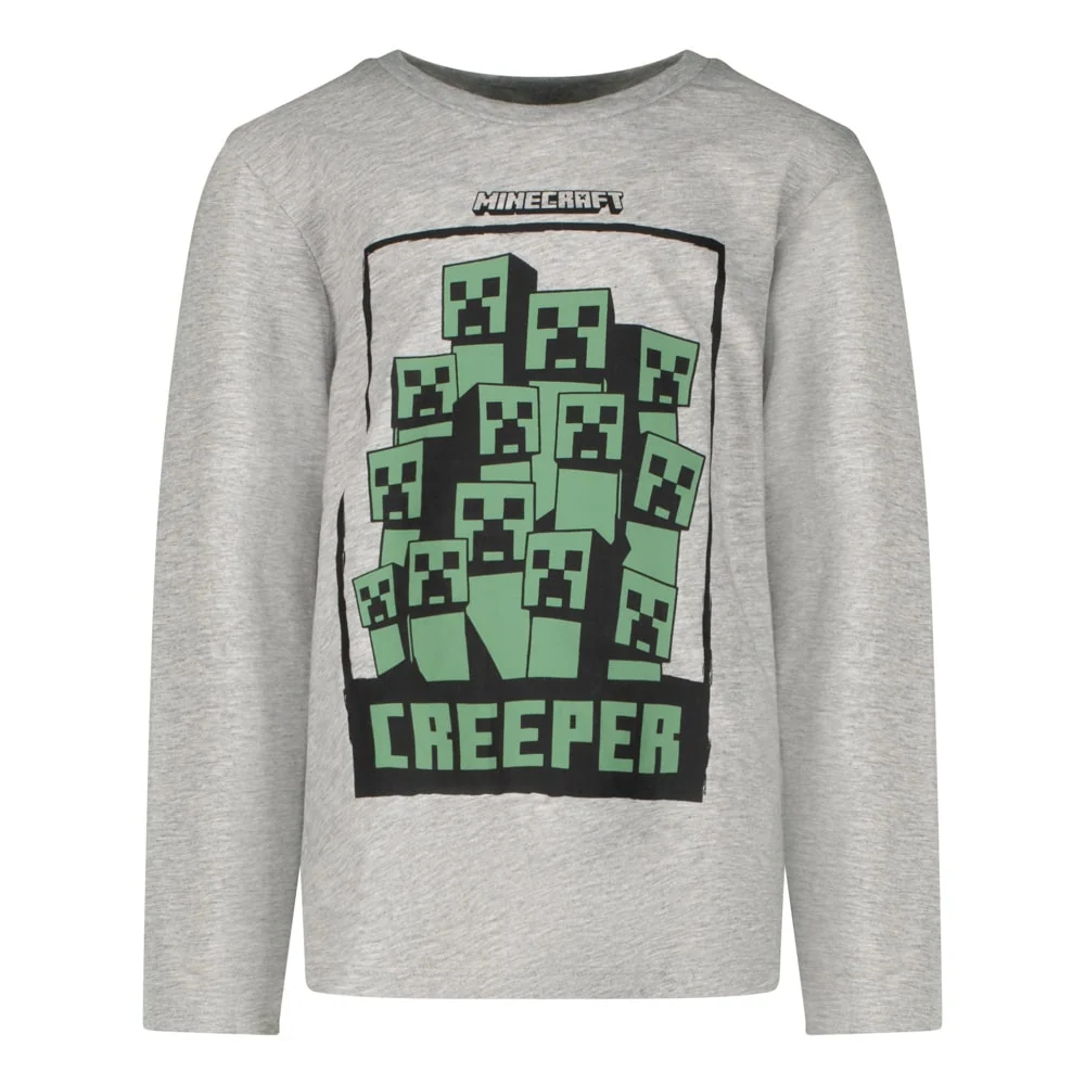 Пижама Minecraft Creepers Grey, размер 116