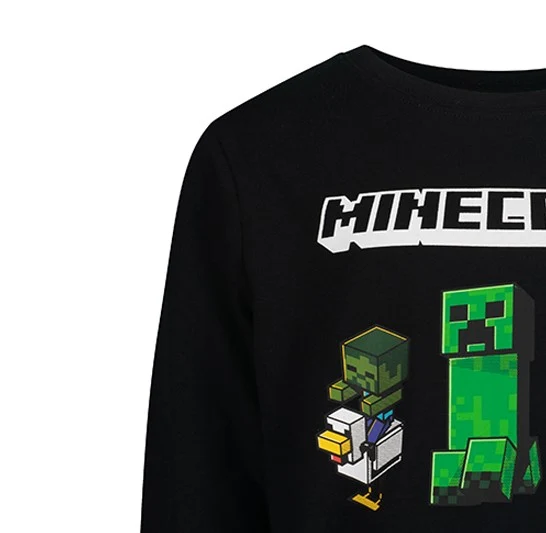 Блуза с дълъг ръкав MINECRAFT trio MOBS, размер 152