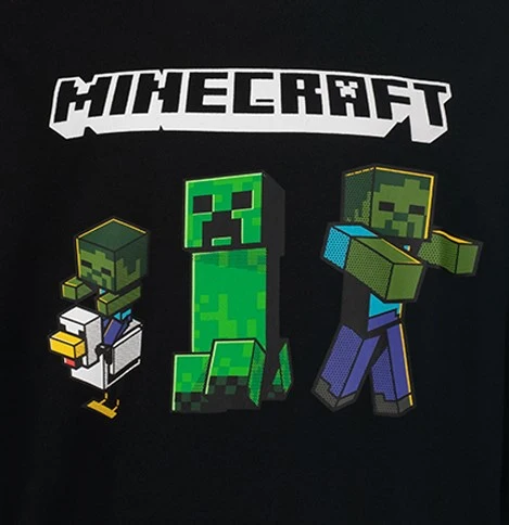 Блуза с дълъг ръкав MINECRAFT trio MOBS, размер 152