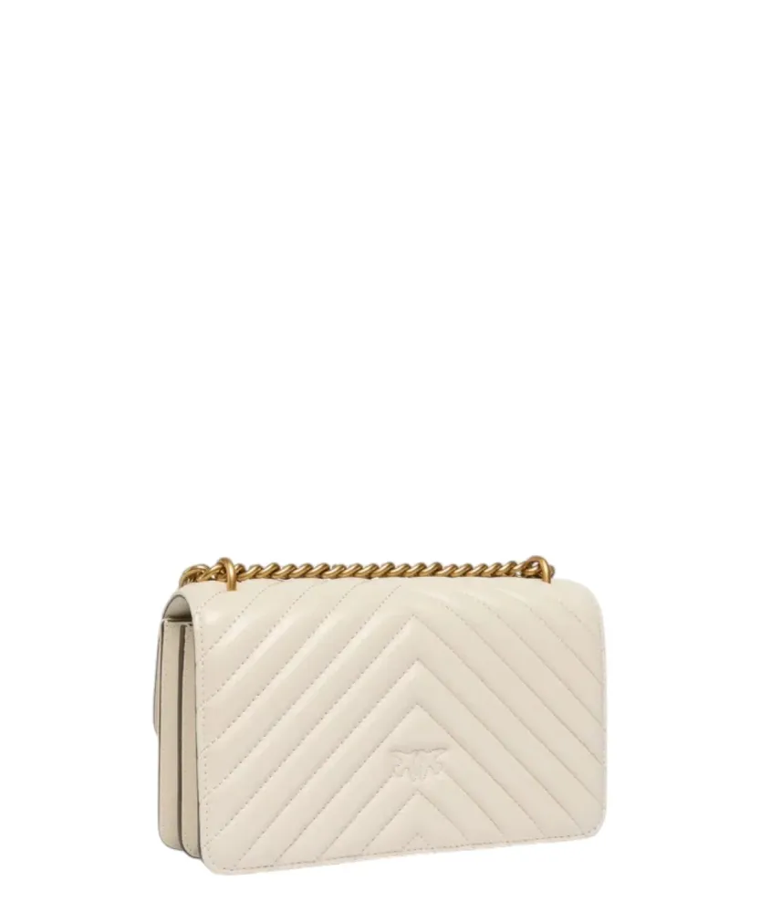 Mini Love Bag Chevron Quilted Nappa Leather