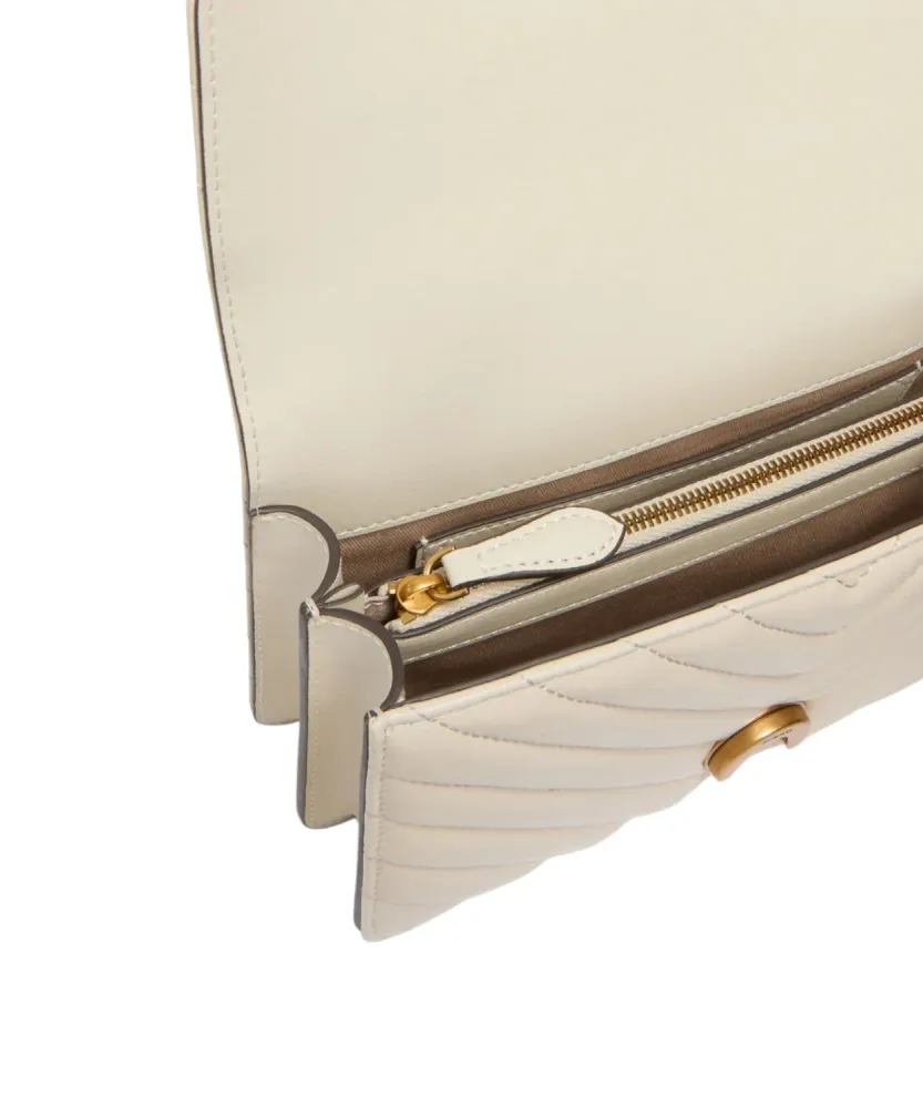 Mini Love Bag Chevron Quilted Nappa Leather