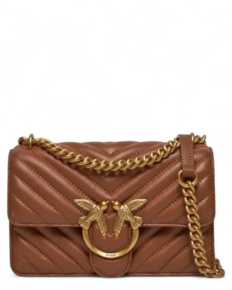Mini Love Bag One Chevron Quilted Nappa
