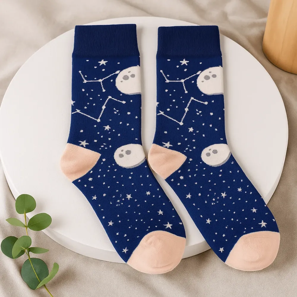 Бамбукови чорапи средно-големи Moon Walk