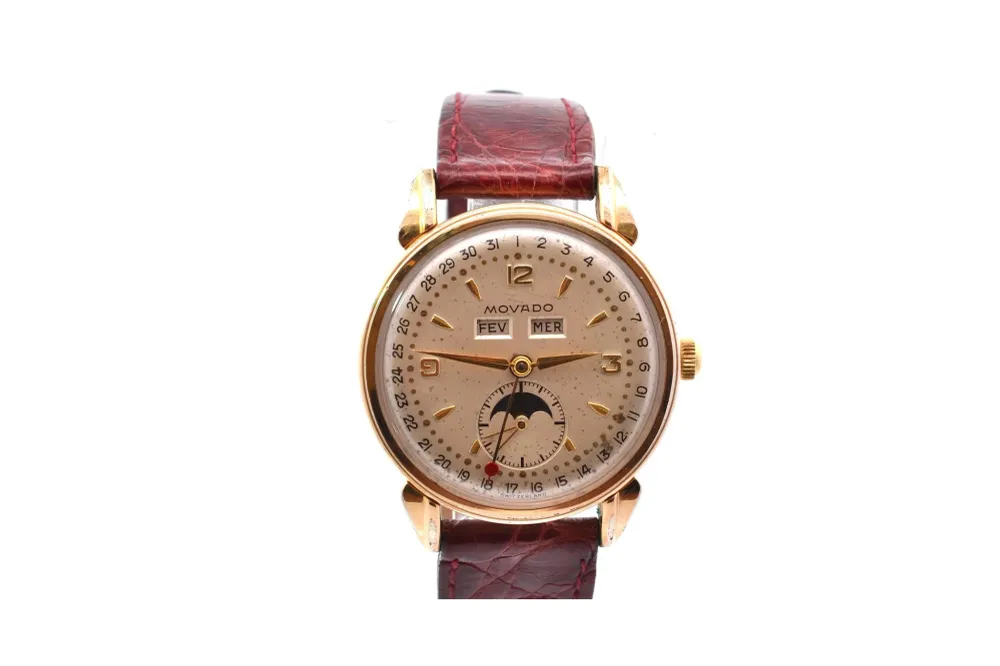 Movado - Лунна фазова часовник
