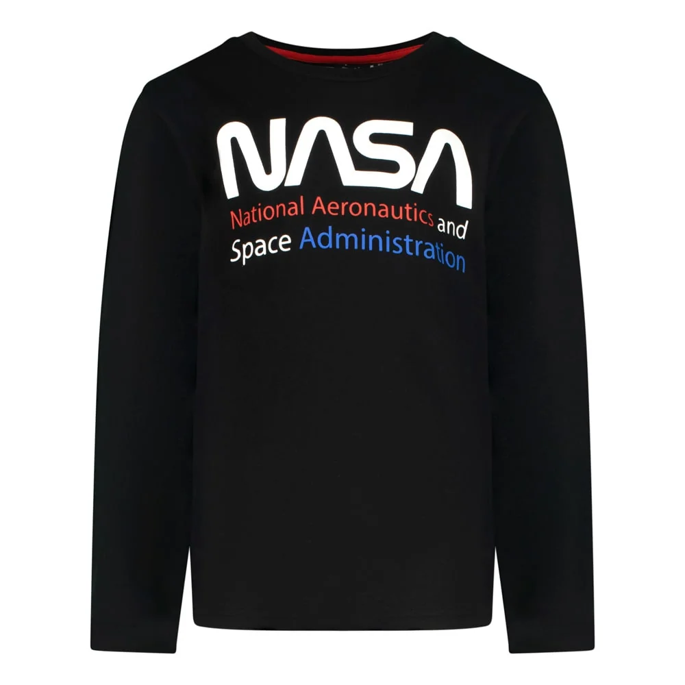 Блуза с дълъг ръкав Nasa Black, размер 116