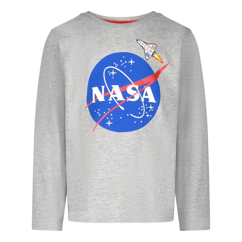 Блуза с дълъг ръкав Nasa Grey, размер 116