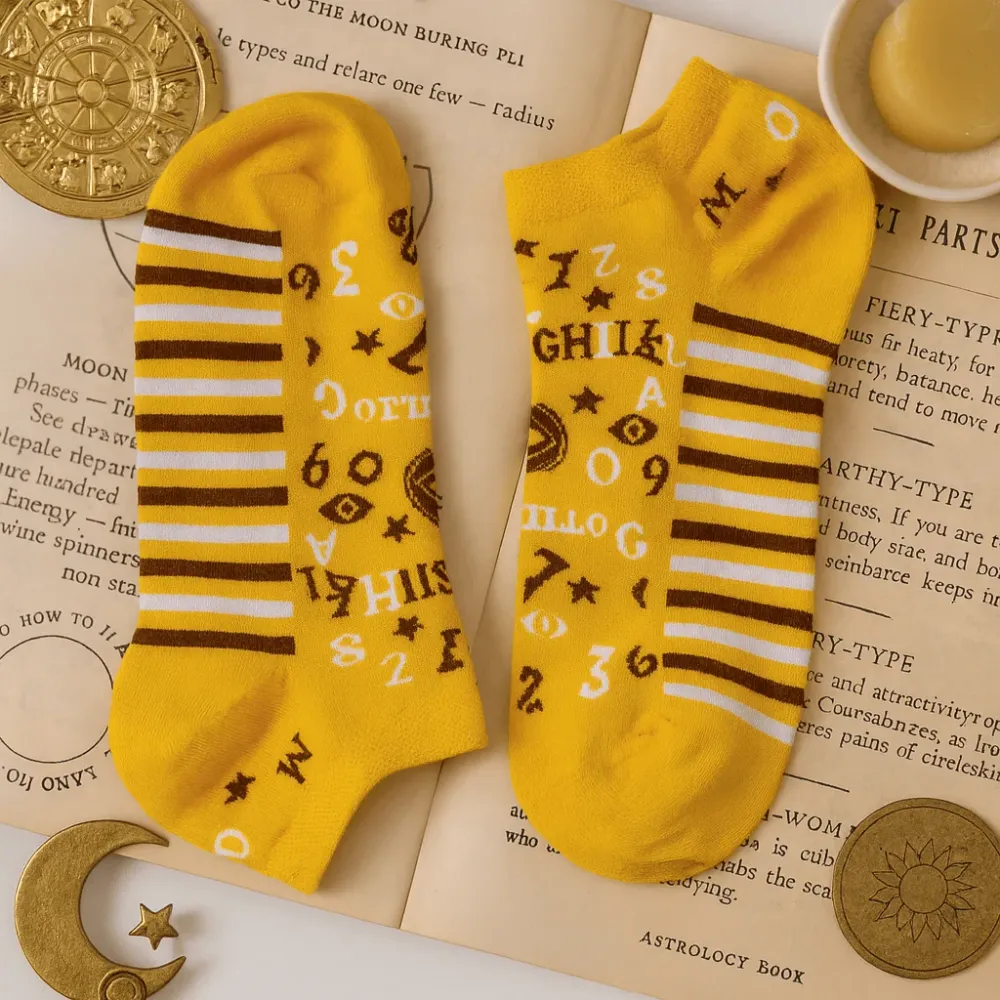 Окултни чорапи за глезен Ouija S/M 3.5-6.5