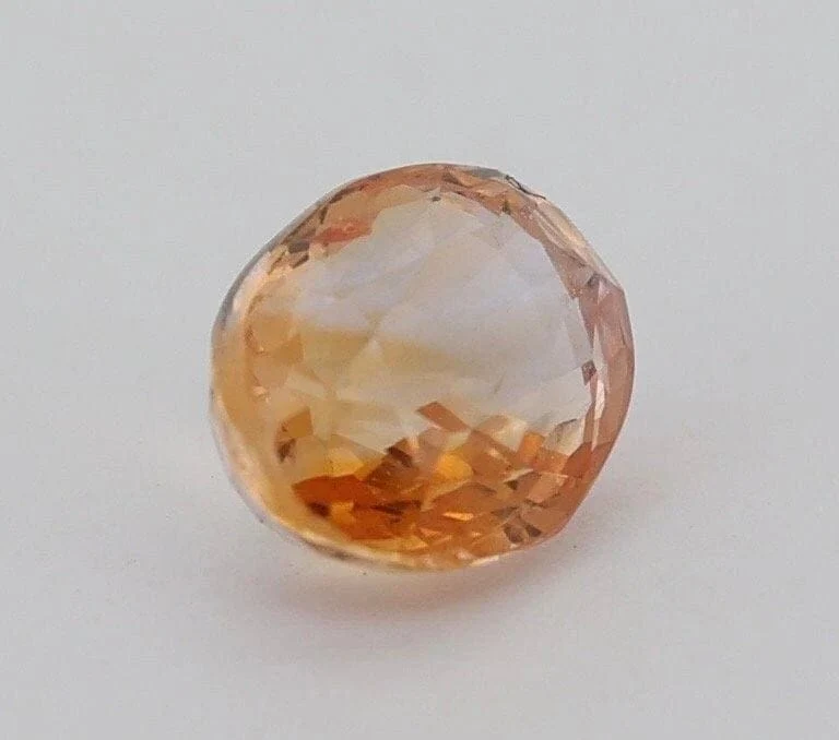 Padparadscha сапфир 1.10cts необработен необработен CGL сертификат