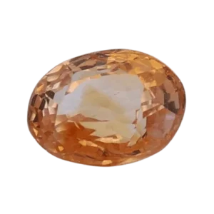 Padparadscha сапфир 1.10cts необработен необработен CGL сертификат