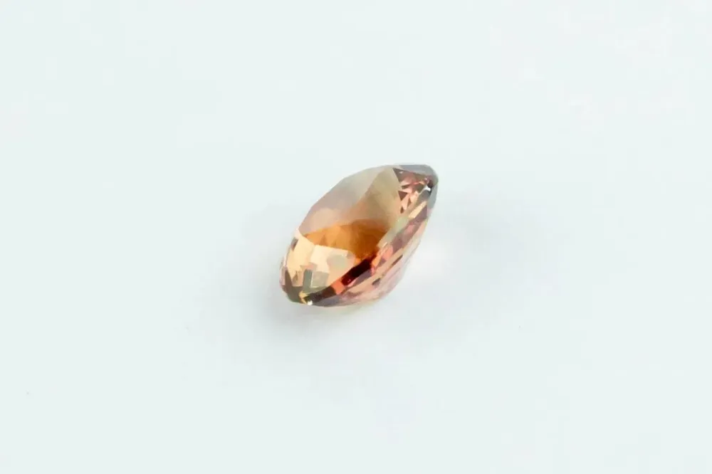 Сапфир Padpardscha 1.19cts скъпоценен сертификат