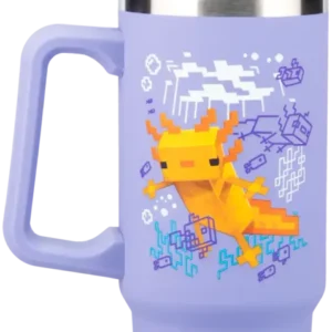 Чаша Paladone: Minecraft - Purple 900ml Multiway Travel Cup Straw, PP14948MCF