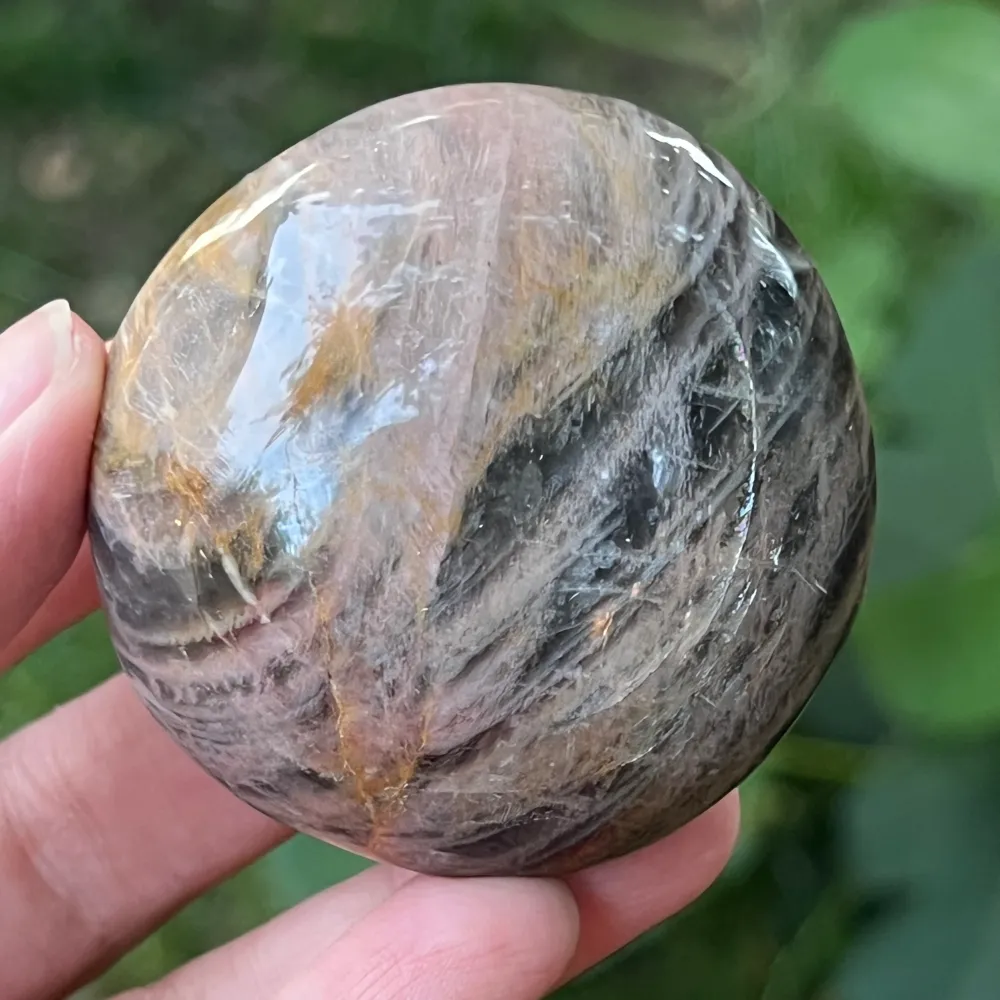 Palmstone камък на луната сьомга сив | Модел 8