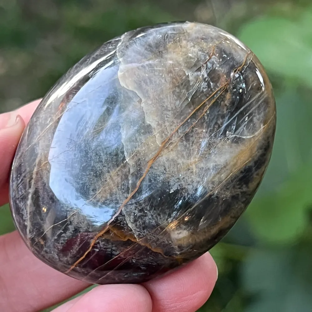 Palmstone камъкът на луната сьомгово сив | Модел 7
