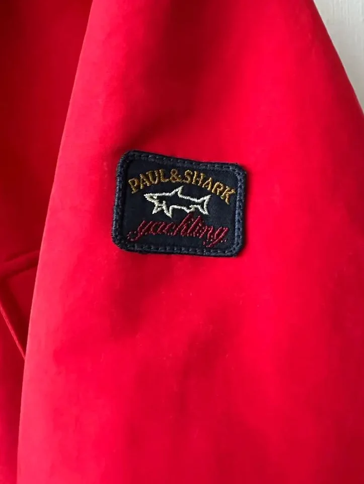 Мъжко зимно яке Paul & Shark, червено