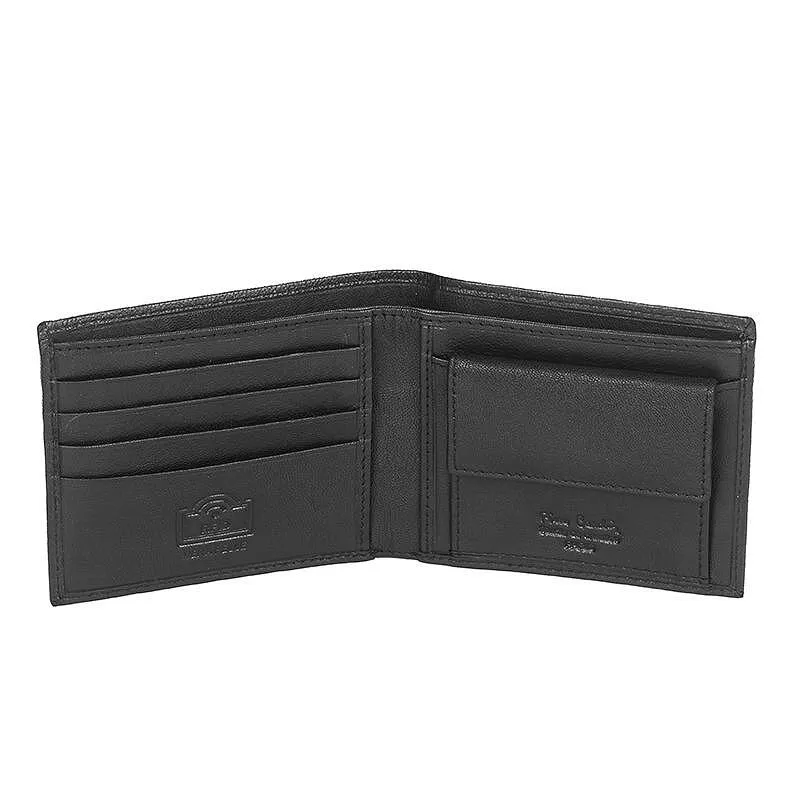 PCL02801 Мъжки черен портфейл Pierre Cardin