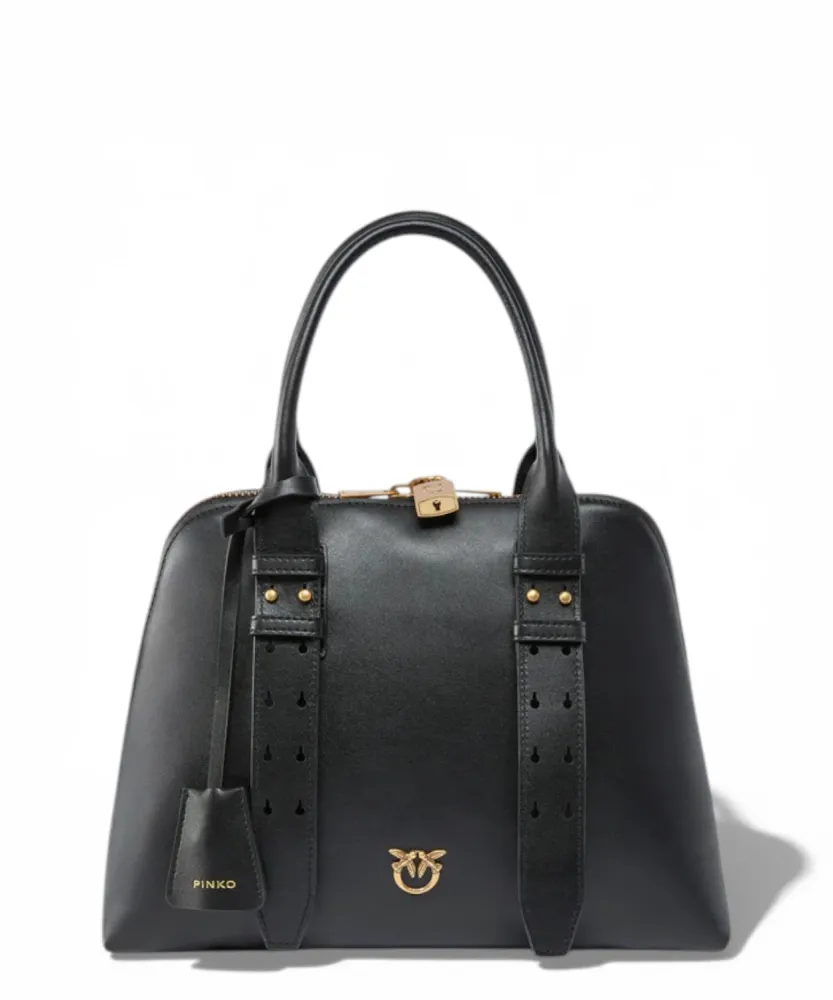 PINKO Escape Bag Leather Handbag