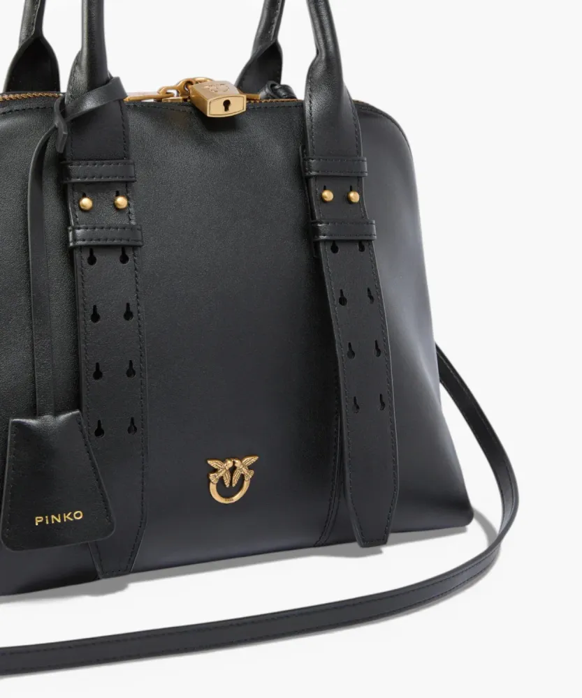 PINKO Escape Bag Leather Handbag